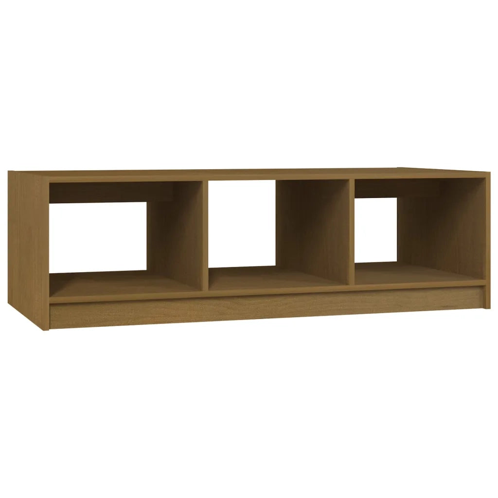 Tavolino da salotto | Tavolino da caff¨¨ | Tavolino da Soggiorno ambra 110x50x34 cm Legno Massello di Pino