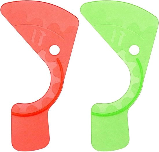 Ferramenta di regolazione della catena per biciclette - Compatibile con SRAM Eagle SX/NX/GX 12 - Colore verde rosso - Set da 2 pezzi