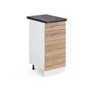 Vicco Mobiletto base per cucina Sonoma 40 cm , PL Antracite