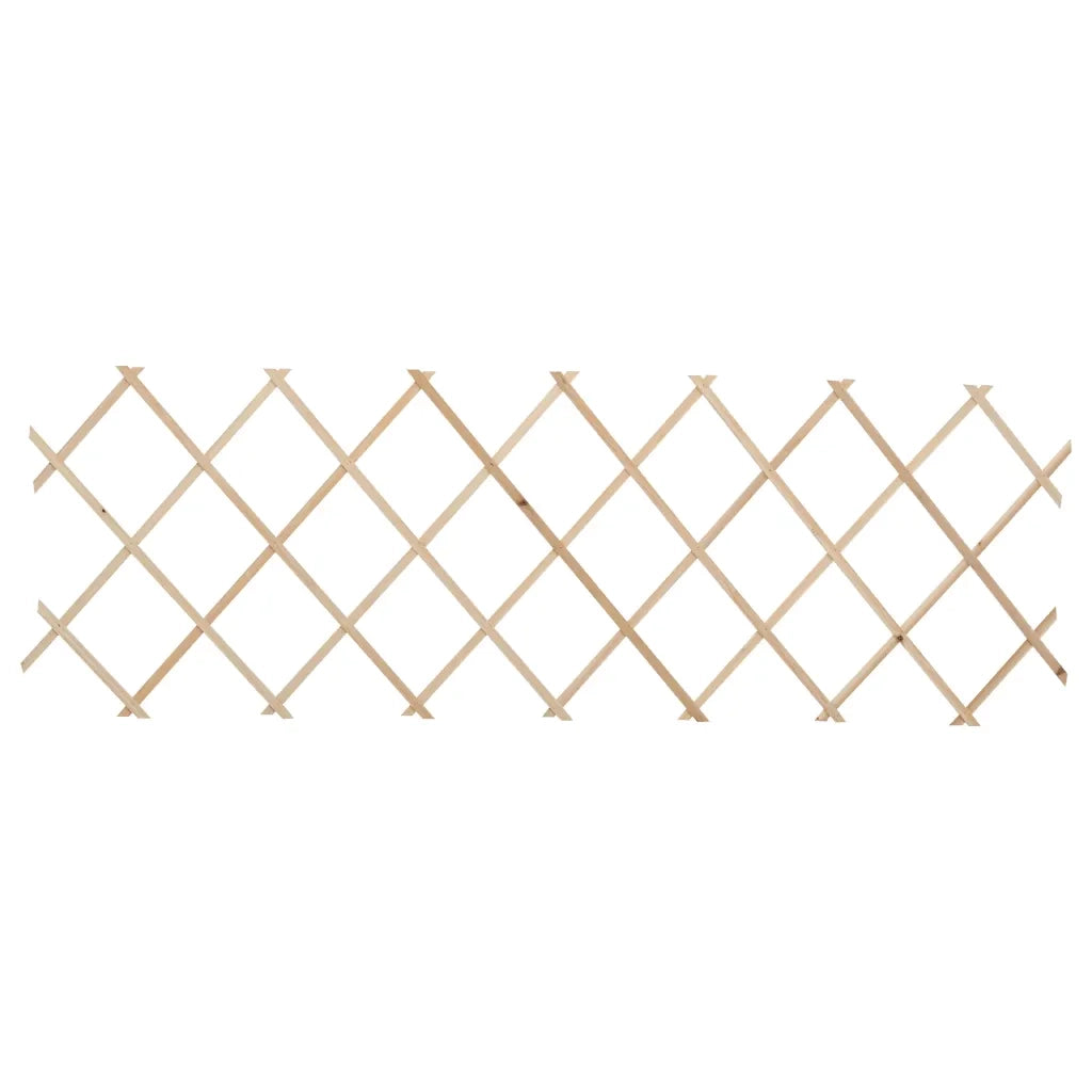 Recinzione a Traliccio 5 pz in Legno di Abete 180x60 cm