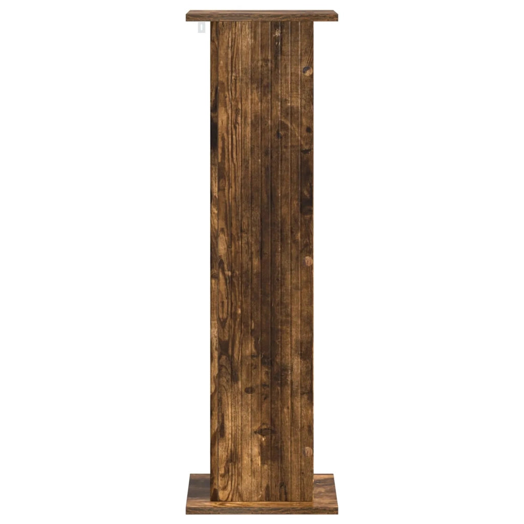 Supporto per piante Rovere Fumo 30,5 x 30 x 100,5 cm 899754