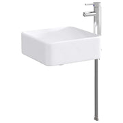 Lavabo da bagno Cromato 49 x 37 x 14 cm Metallo