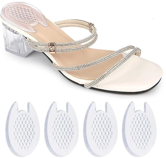 Antiderrapanti per piedi - Supporti per piedi contro la fatica - Insiemi di sostegno per scarpe - Alti inserti per tacchi - 4 pezzi - 7 x 5,3 cm - Calzature con soli di sostegno
