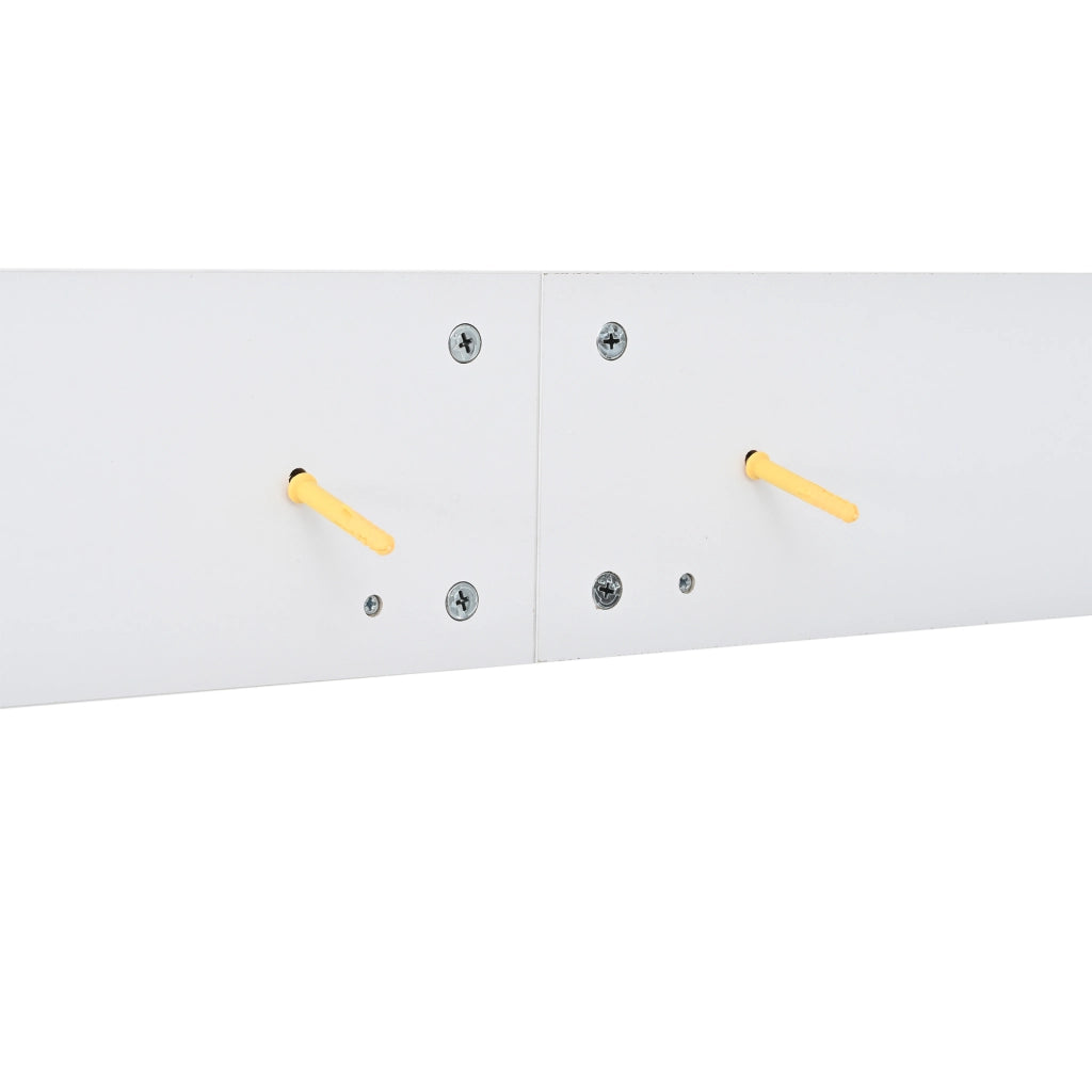 Mobile Parete Soggiorno con Vetrina e Credenza ¨C Xylo ¨C Bianco