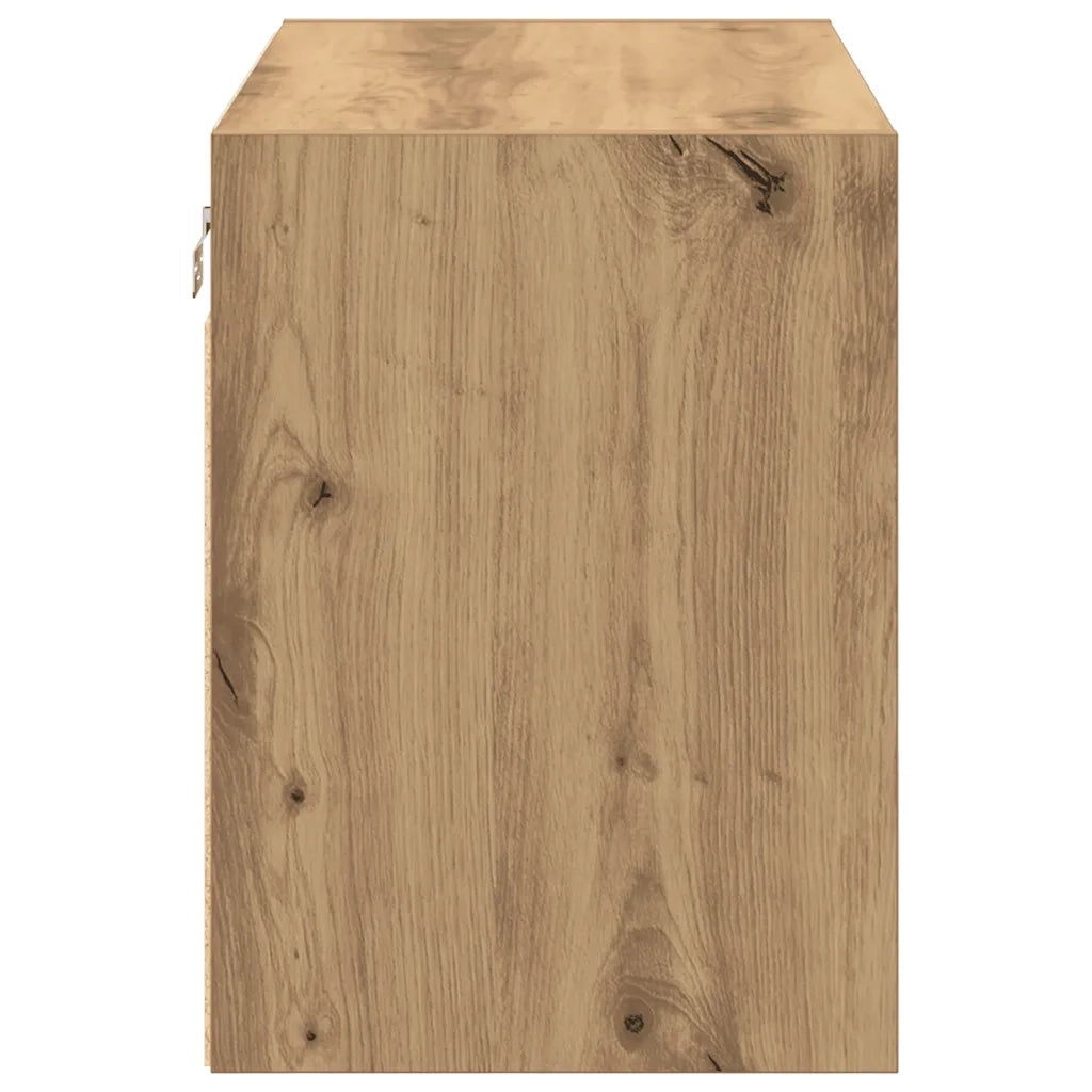 vidaXL Pensile per Garage Rovere Artigianale in Legno Multistrato