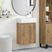 Mobile bagno con rubinetto Rovere Artigianale 889480