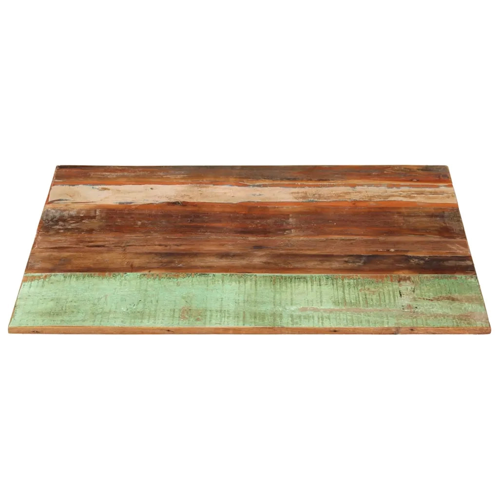 Piano Tavolo | Superficie Tavolo | Piano Scrivania Quadrato 80x80 cm 15-16 mm in Legno di Recupero