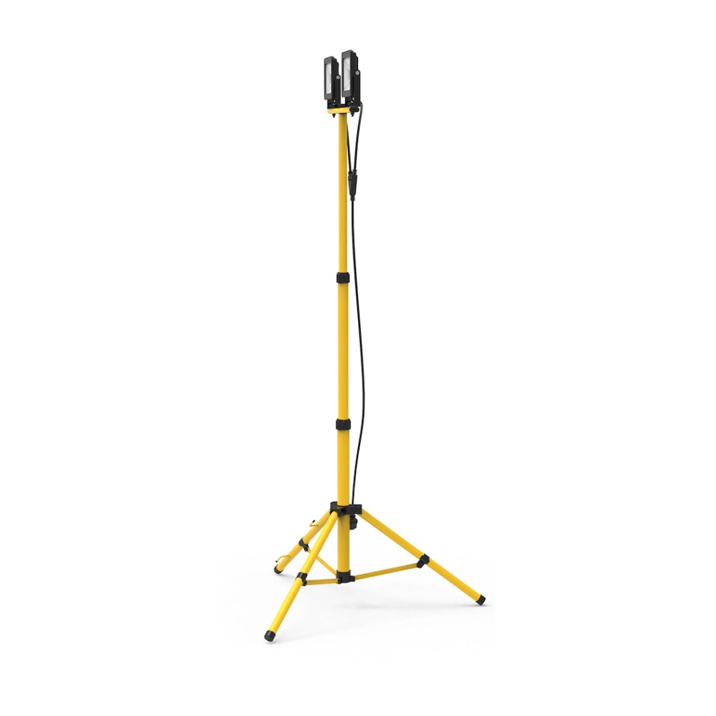 Faro LED su treppiede 2x50W 4000K IP44 Bobby Eko-Light