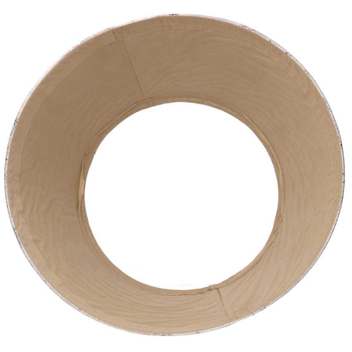 Copri base albero tessuto bianco tondo cm Ø56xh25