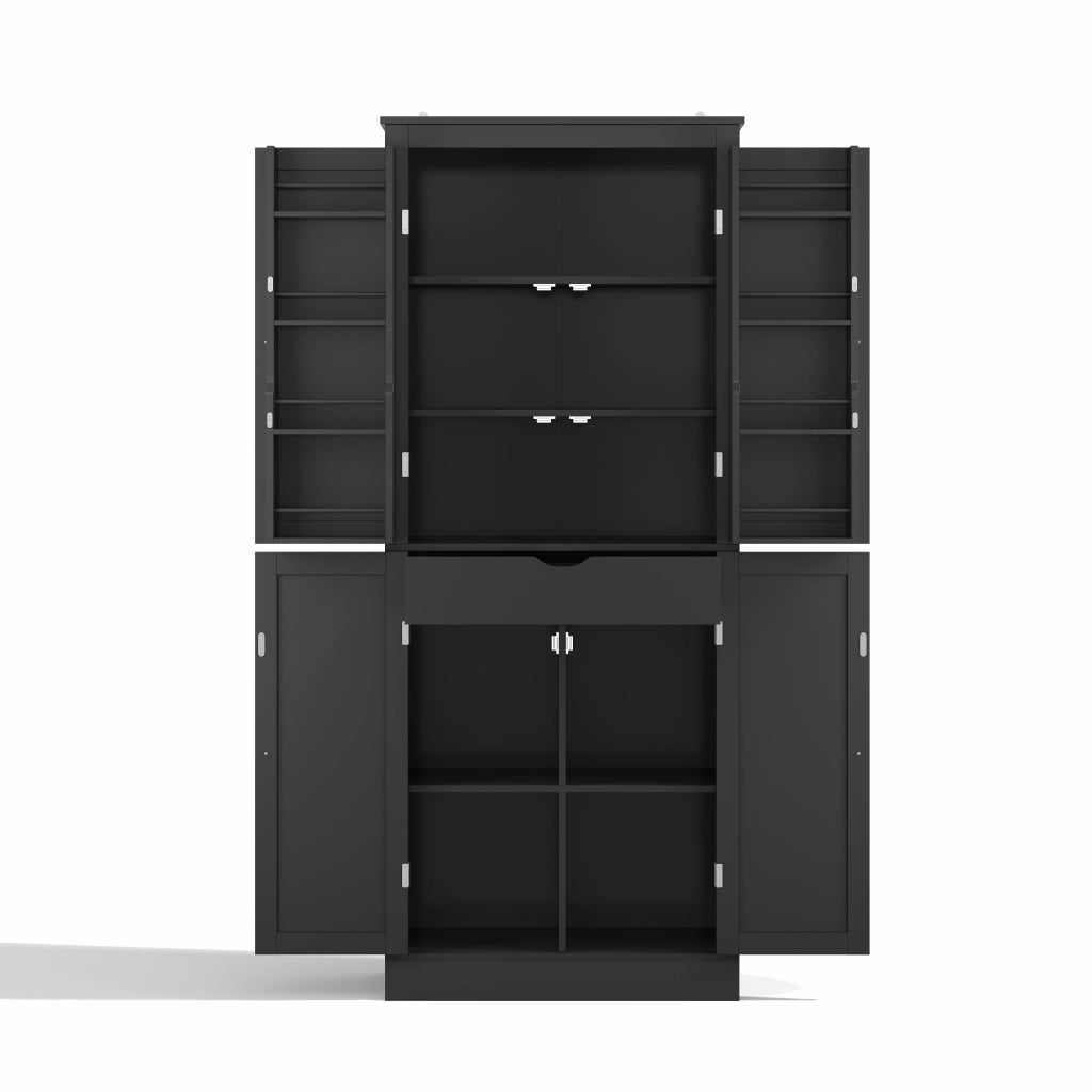 Mobile Multiuso Cucina ¨C MINIMAL ¨C Ripiani, Cassetto, Ante, 182x75x40