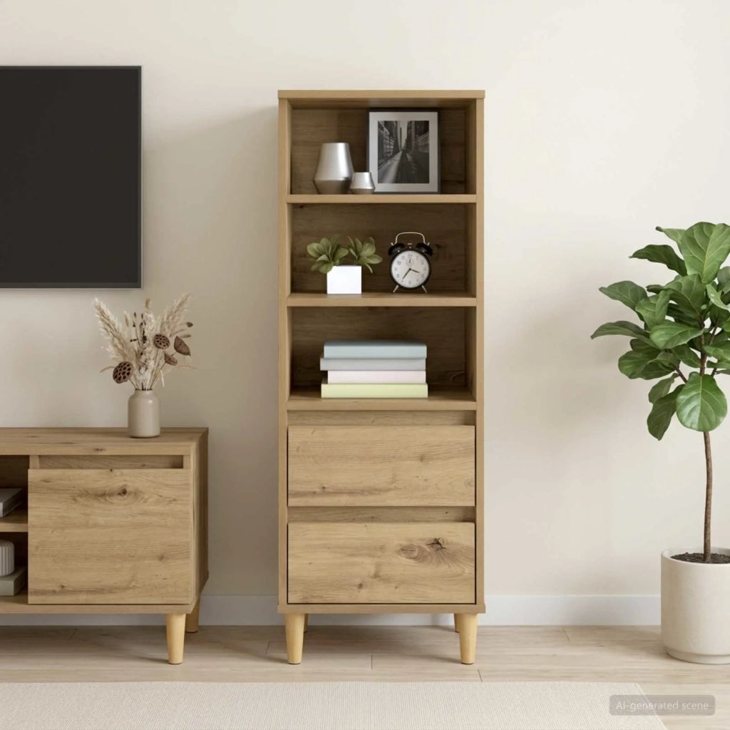 Credenza Rovere Artigianale 40 x 36 x 110 cm 8009866