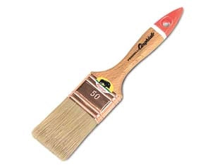 PENNELLESSA SETOLA BIONDA GHIERA RAMATA SERIE 537- - mm.60 - 12 pezzi CINGHIALE