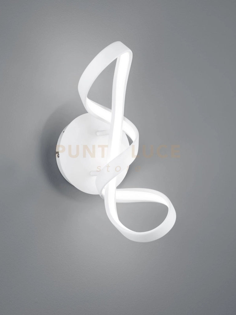 PERUGIA APPLIQUE LED 18W 2400lm, 4000K BIANCA CON DIMMERAZIONE AD INTERRUTTORE H.40CM