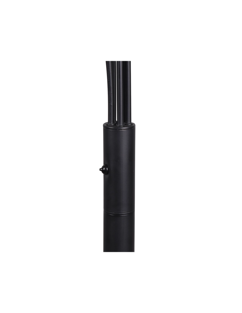 Piantana Reed 5 Archi Led Nero Opaco H195 cm Trio Lighting