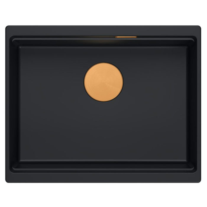 Lavello In Granito Logan 100 Black Nero