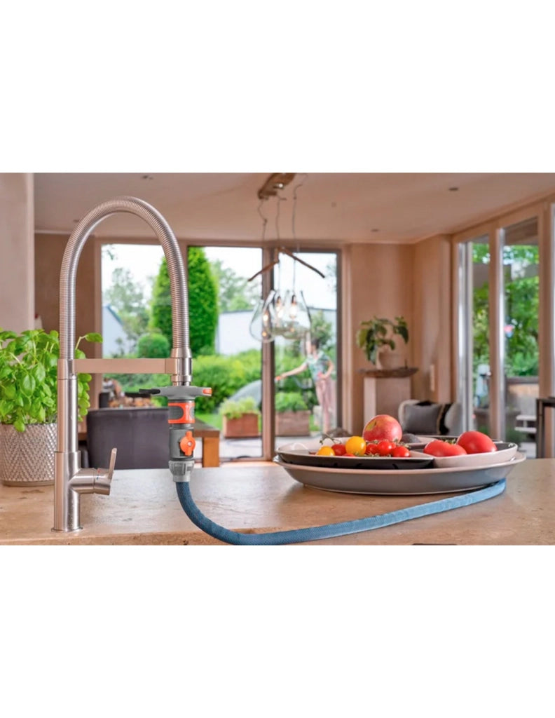 Tubo textil liano xtreme con connettore per rubinetti GARDENA 10m