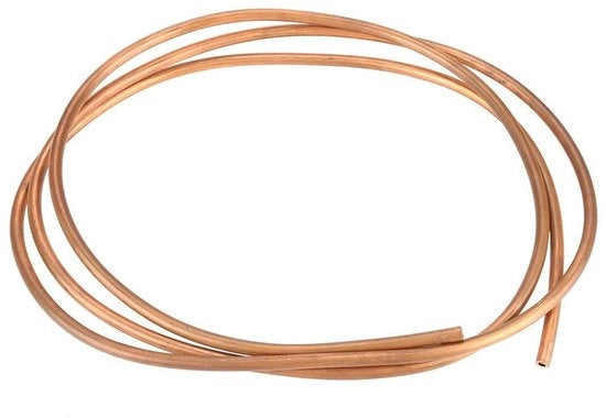 Buis di rame a vitezza bassa T2 6 x 4 x 1 mm per generatori assi cavi celle trasformatori e altri apparecchi elettrici