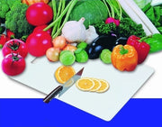 Tagliere da Cucina in PVC Bianco Drop con Manico 41 x 24 cm