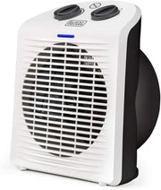 Black + decker bxsh2000e - termoventilatore adatto per bagni. ip21. 2 intensità + ventilatore. 1000w/2000w. compatto. termostato. protezione antisurriscaldamento. sistema antiribaltamento. con maniglia