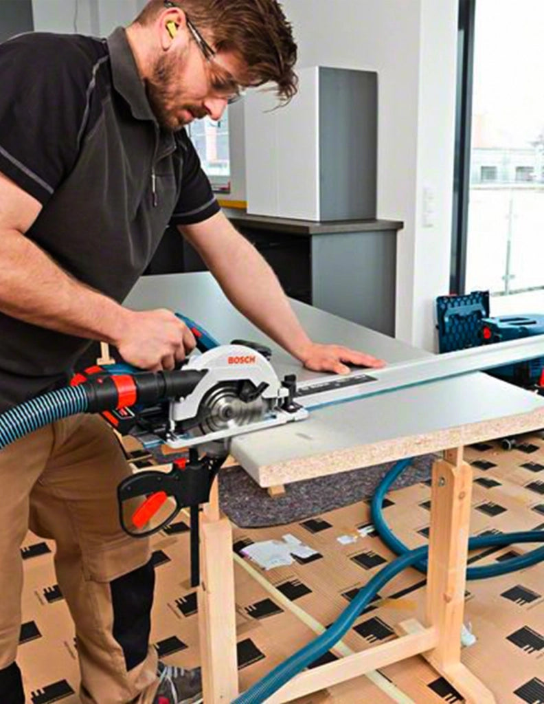 Sega Circolare BOSCH GKS 18V-57 G (2 x 4,0 Ah + GAL 18V-40 + L-Boxx 238)