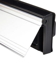 Fascetta per porta lettere 295mm x 75mm argento - dimensioni esterne (dimensioni interne 279mm x 45mm)