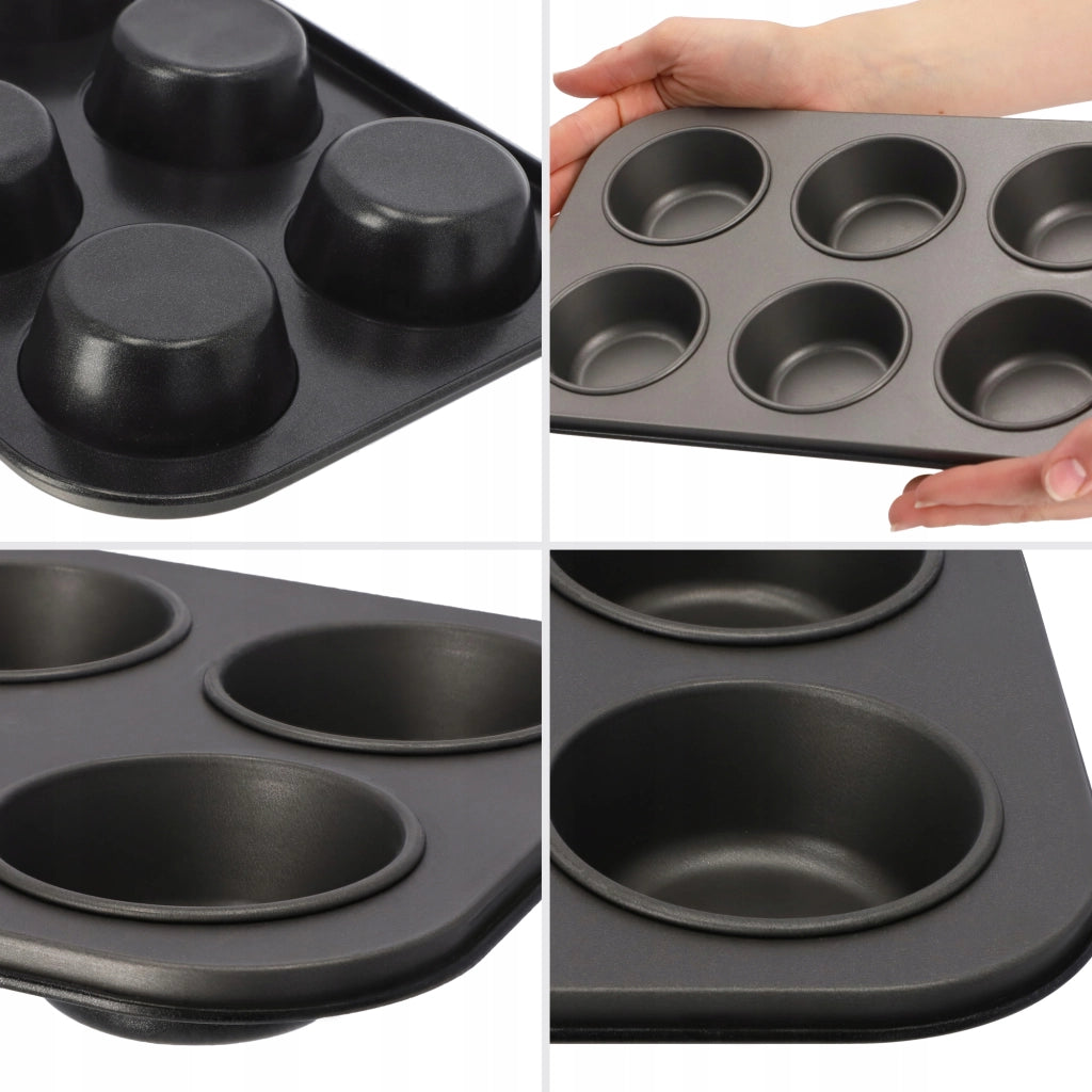 Teglia da forno KADAX per muffin, cupcake, pirottini, tazze, vassoio, forma