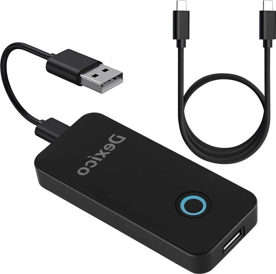 Adattatore Wireless CarPlay e Android Auto 2-in-1 per Auto con CarPlay e Android - Adattatore per Android Auto - Assistente Vocale - Navigazione GPS - Musica - Anno di Prodotto 2016-2023