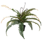 Albero di felce artificiale Verde 58 x 13 x 60 cm Tessuto e PE CFW2317892