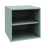 Cubo modulare con anta in legno composito per libreria - MATRIX PRO