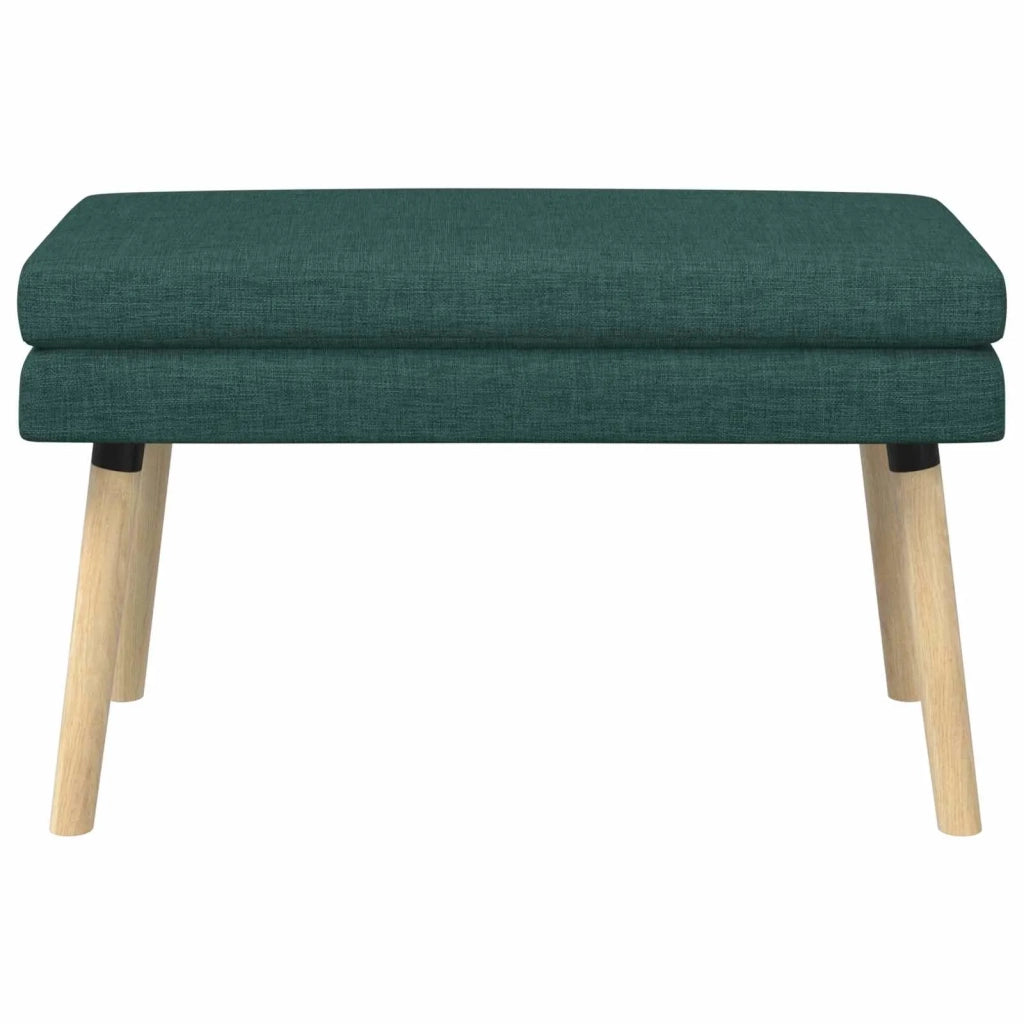 Panchina a doppio strato Verde Scuro 80 x 40 x 47 cm Tessuto 42038436