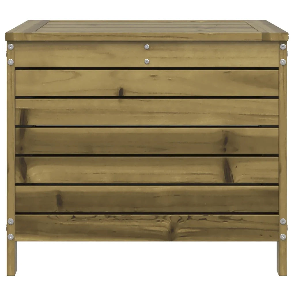Poggiapiedi da Giardino 62x63,5x53,5cm Legno Impregnato di Pino 844907