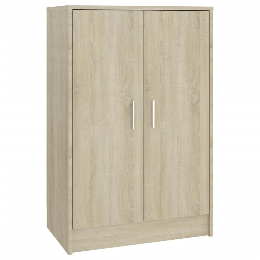 Scarpiera mobiletto portascarpe mobile per ingresso/corridoio/soggiorno legno Sonoma 60 x 35 x 92 cm marrone legno ingegnerizzato 02_0021719