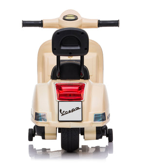 Piaggio Mini Vespa PX150 Elettrica 6V per Bambini Crema