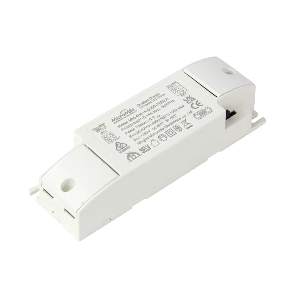 Alimentatore dimmerabile TRIAC per pannelli LED da 18W