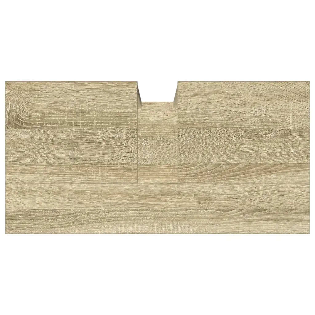 Mobile Lavabo Bagno Rovere Sonoma 60x30x60 cm Legno Multistrato