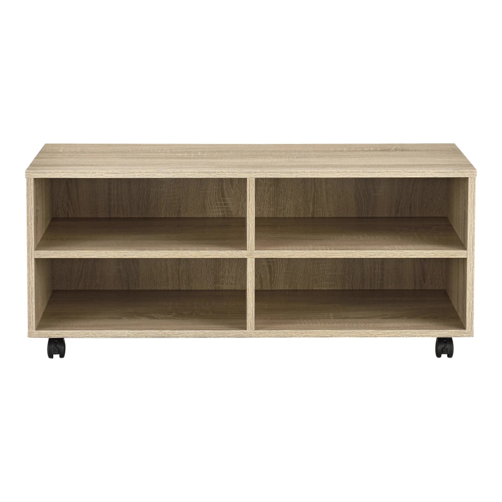 Mobile contenitore su rotelle 90 x 35 x 41 cm rovere sonoma 03_0006866