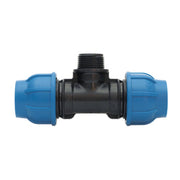 PL RACCORDO POLIPROP TEE M D 25X1/2X25MM