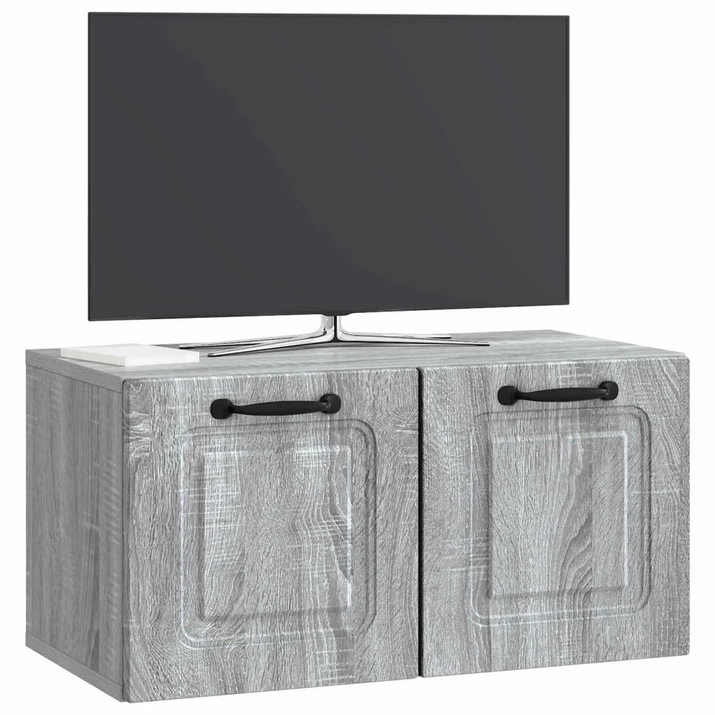 Mobile Porta TV da Muro Grigio Sonoma 59,5 x 31 x 30 cm 899391
