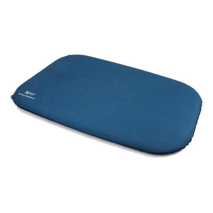 Materasso autogonfiabile - KAMPA - Luxury 10 SIM Doppio - 2 persone - 1,98 mx 1,30 m - Blu