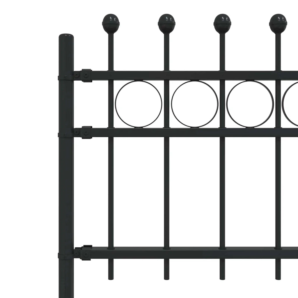 Recinzione da Giardino | Recinzione a Cerchio TILBURG Nero