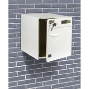 BUILG BURG WACHTER BALTIC 1 PORTA - A PEDE - ACCIAIO GALVANITO - Apertura laterale - Bianco - Made in Francia