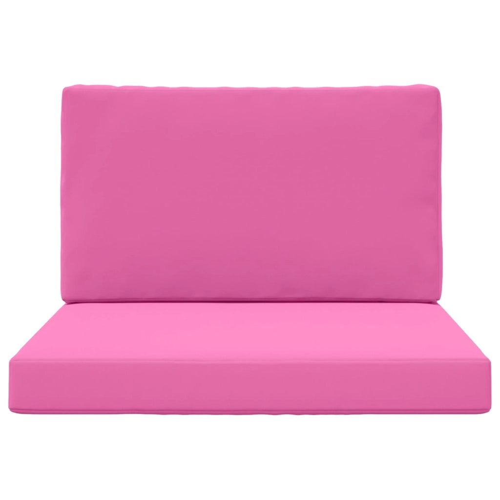 Cuscino per divano da esterno 2 pcs Rosa Poliestere