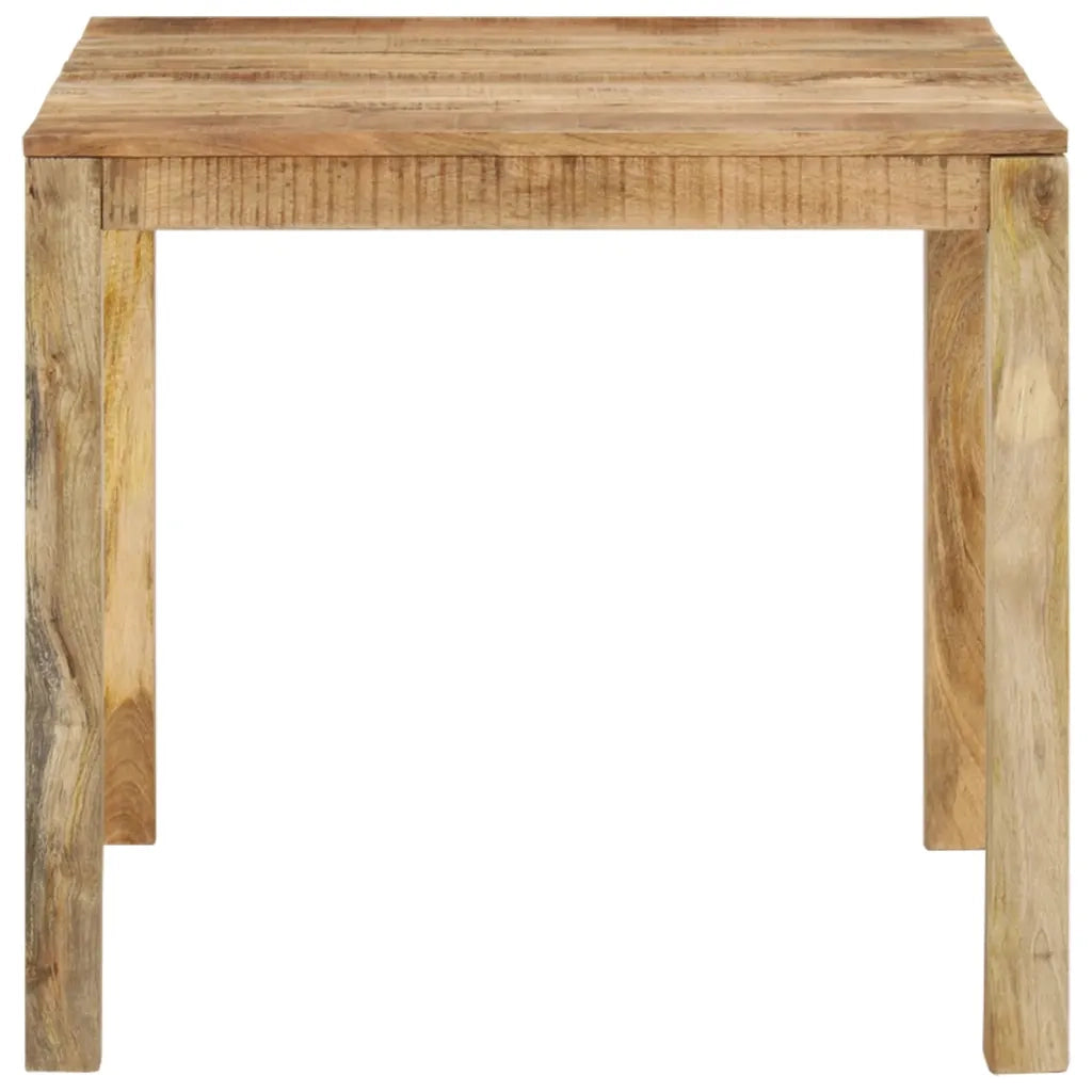 Tavolo per Sala da Pranzo in Legno Massello di Mango 82x80x76cm