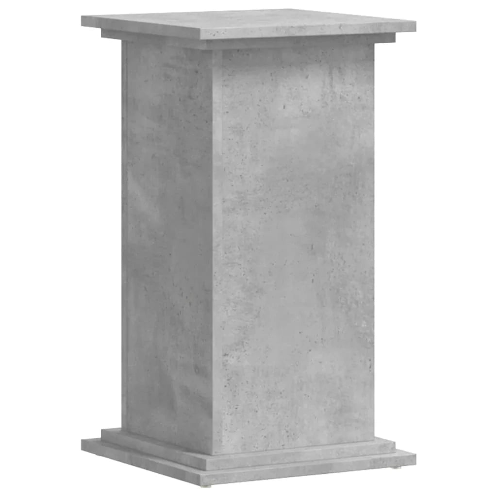 Portavasi mobiletto portafiori 33 x 33 x 60 cm legno ingegnerizzato grigio 02_0045151