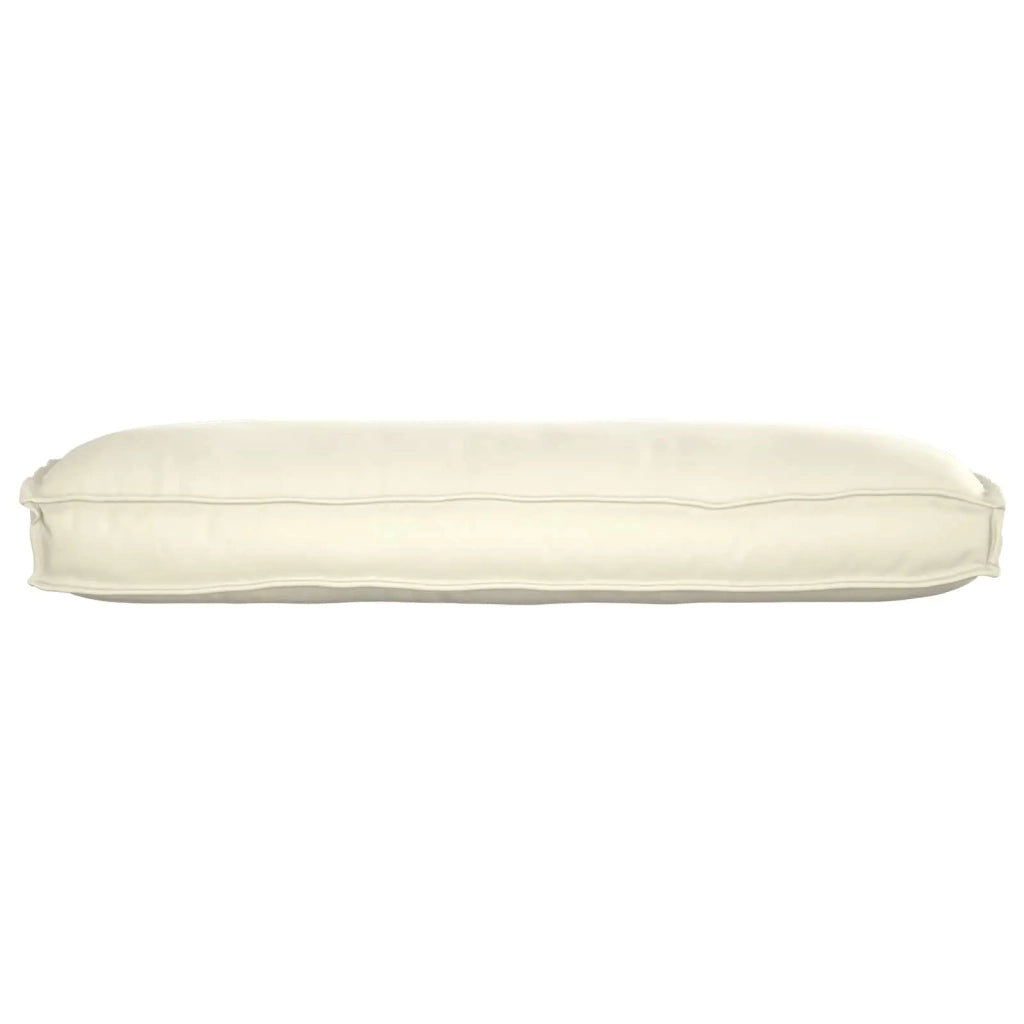 Cuscino Crema 120 x 50 x 12 cm Tessuto Oxford 42001550