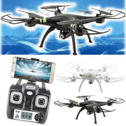 Trade Shop - Drone 4k Hd Corsa A 360° Pulsante Ritorno Home Controllo Gravità Chip Gps Sky533 -