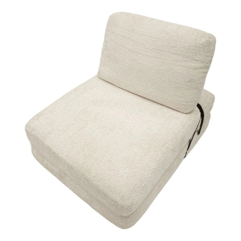 Poltrona/letto Faster Bianca cm 80x100x80 (compressa-misura Letto Cm204x80x18)