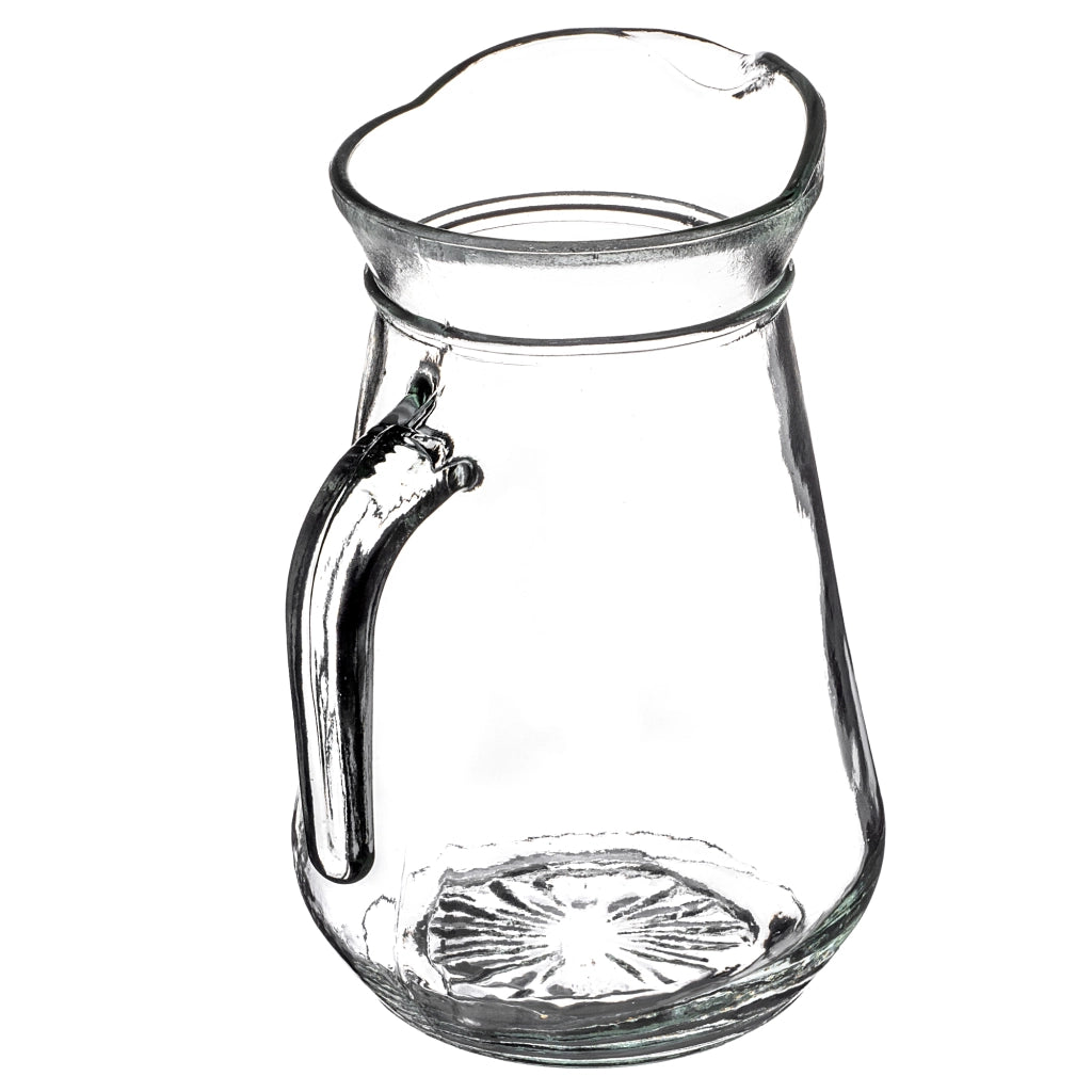 Caraffa in vetro KADAX per acqua, succhi di frutta, bevande, composte, limonata, 1,3 litri