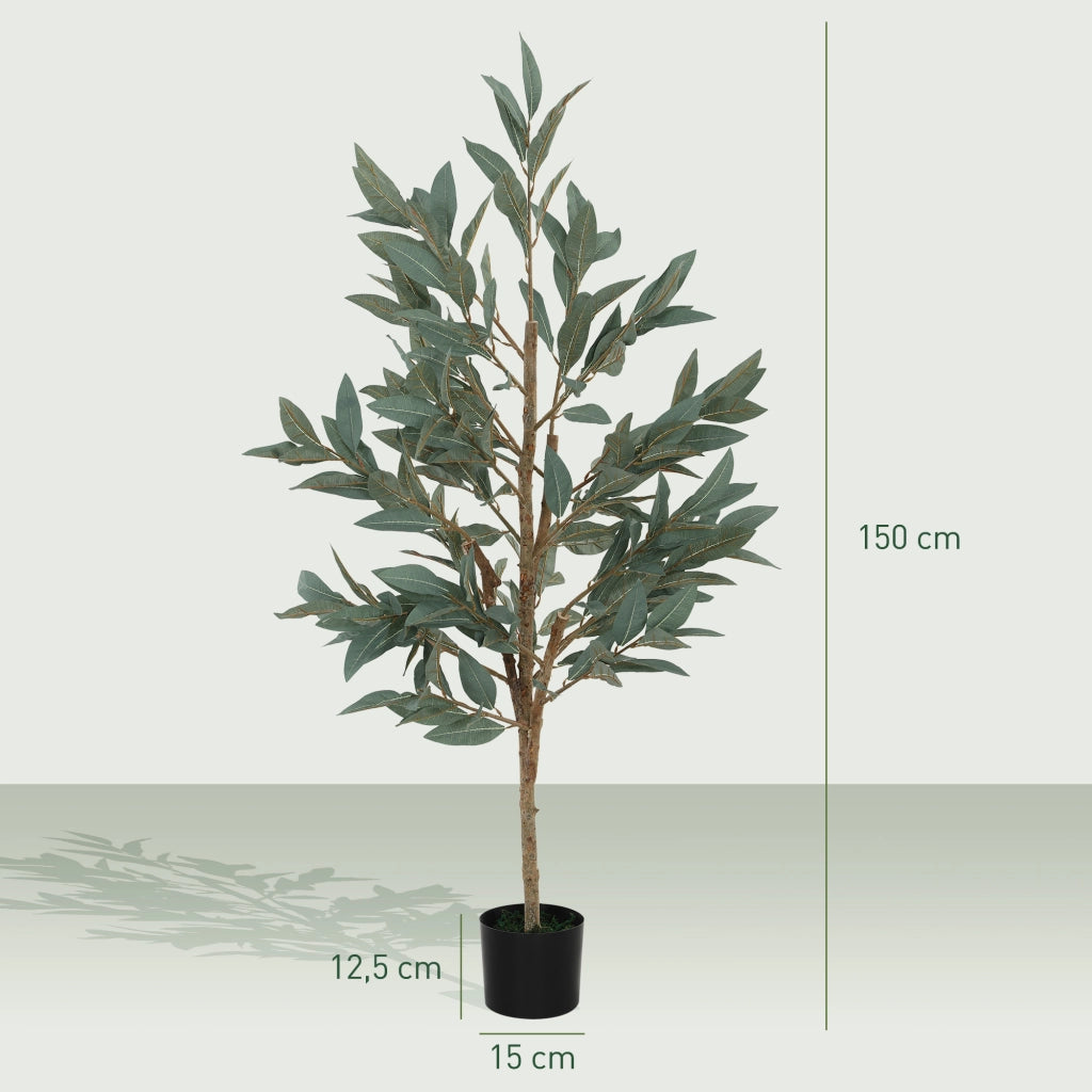 Albero Artificiale di Alloro 150 cm Verde ¨C zephmum ¨C 150 cm Verde