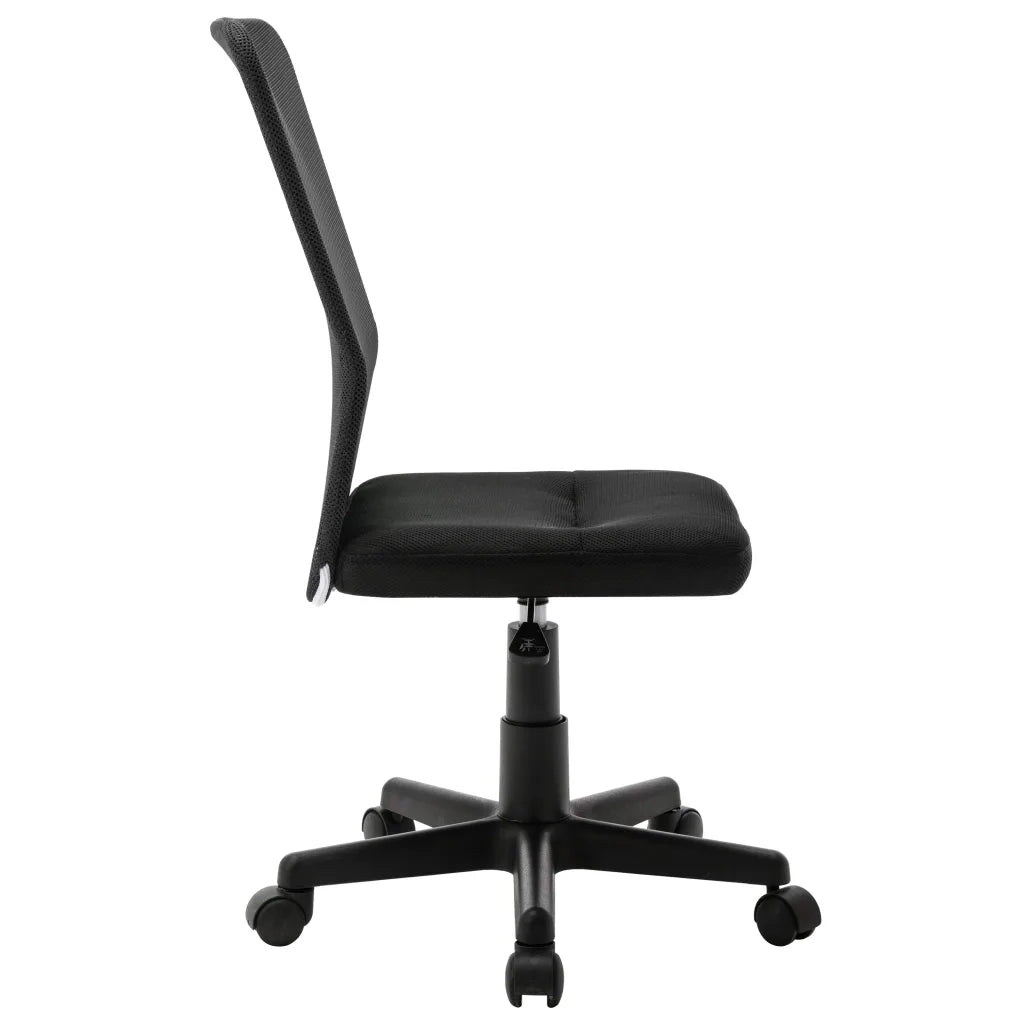 Sedia da Ufficio Nera 44x52x100 cm in Tessuto a Rete cod mxl 62745